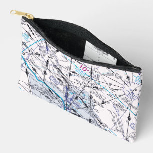 Aviation Chart Accessory Pouch