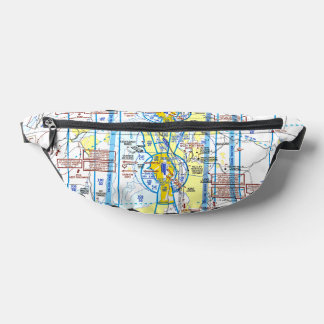 Aviation Chart Fanny Pack