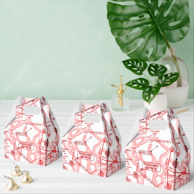 Aviation Chart Favor Box (Multiple)