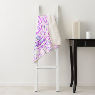 Aviation Chart Sherpa Blanket
