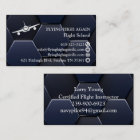 Aviation Company Professional Modern Blue & White 