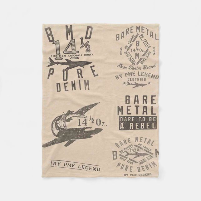 AVIATION FLEECE BLANKET (Front)