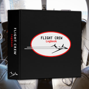 Aviation Flight Crew Logbook Binder