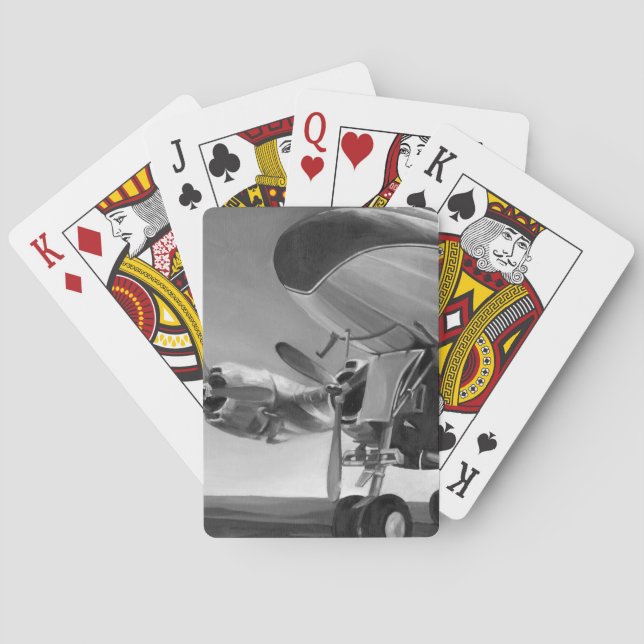 Aviation Icon Playing Cards (Back)