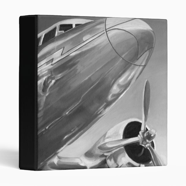 Aviation Icon: Up-Close View Binder (Front/Spine)