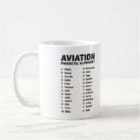 Aviation Phonetic Alphabet Chart