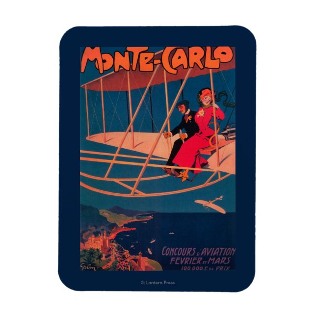 Aviation Sporting Poster Magnet (Vertical)