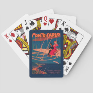 Aviation Sporting Poster Playing Cards