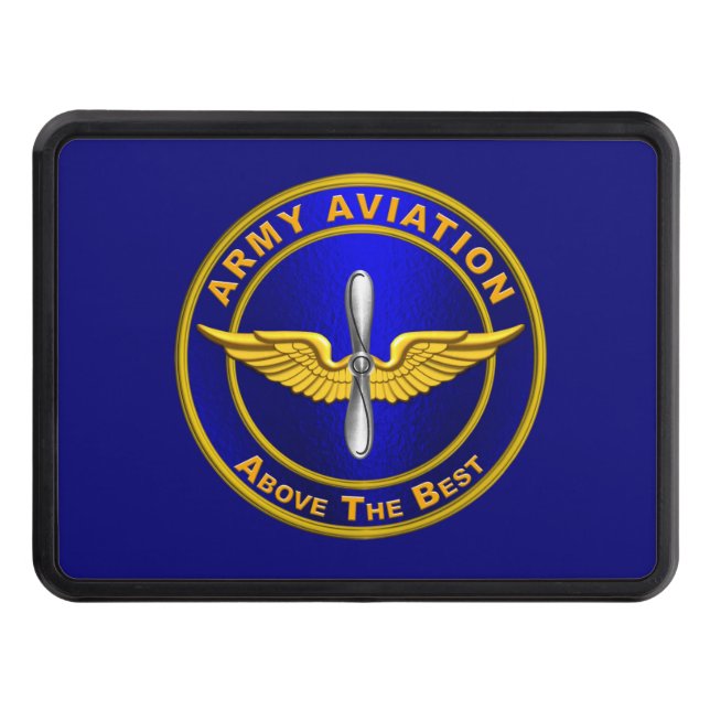 Aviation  trailer hitch cover (Front)