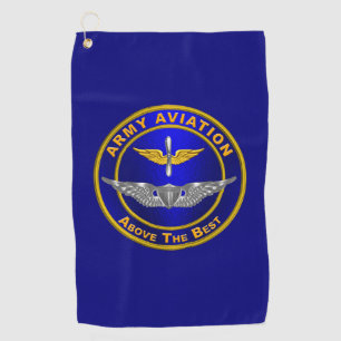 Aviation Wings Golf Towel