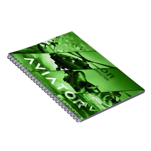 Aviator AIrcrafts Notebook (Right Side)