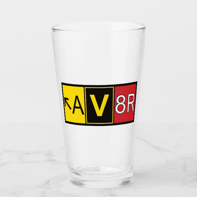 Aviator - AV8R -  Glass (Front)