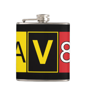 Aviator - AV8R - Hip Flask