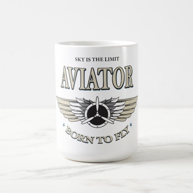 Aviator Coffee Mug (Center)