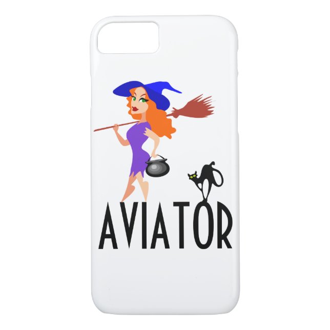 Aviator funny customizable Case-Mate iPhone case (Back)