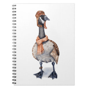 Aviator Goose Notebook
