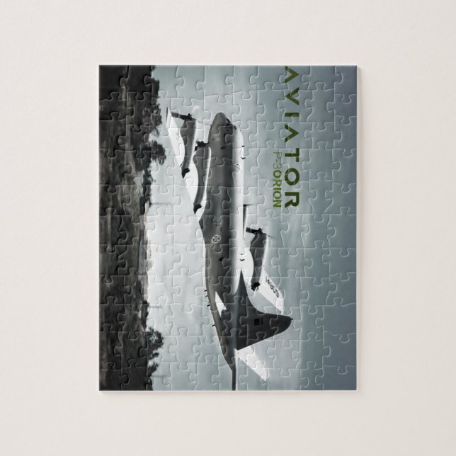 Aviator P3 Orion Airplane Jigsaw Puzzle (Vertical)
