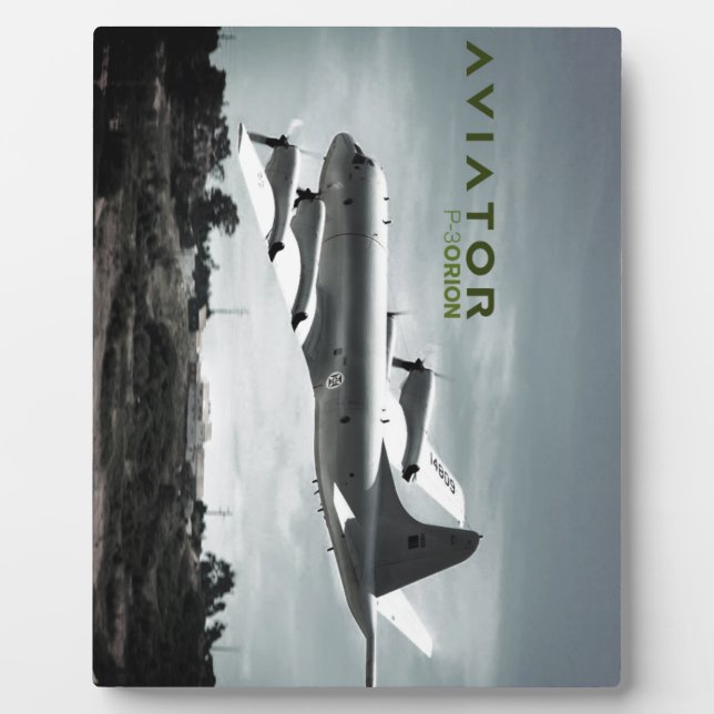 Aviator P3 Orion Airplane Plaque (Front)