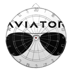 Aviator SUnglasses Silhouette Dartboard