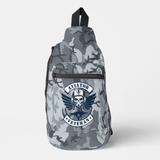 Aviator Veteran Military Aviation Sling Bag