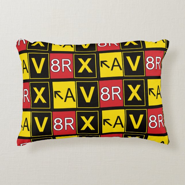 Aviatrix - AV8RX Accent Pillow (Front)