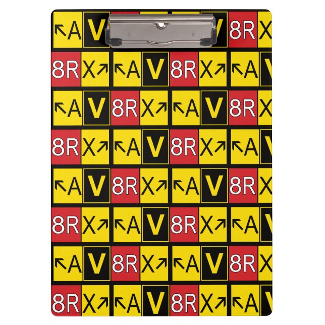 Aviatrix - AV8RX -  Clipboard (Front)