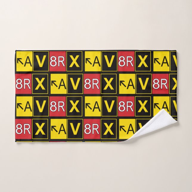 Aviatrix - AV8RX  Hand Towel