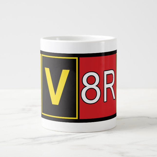 Aviatrix - AV8RX -  Large Coffee Mug (Front)
