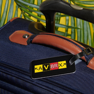 Aviatrix - AV8RX -  Luggage Tag