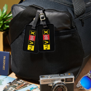 Aviatrix - AV8RX -  Luggage Tag