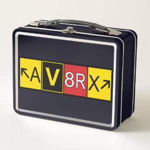 Aviatrix - AV8RX -  Metal Lunch Box
