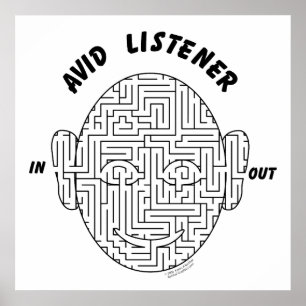 Avid Listener Poster
