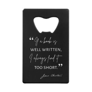 Avid Reader II - Citation Jane Austen