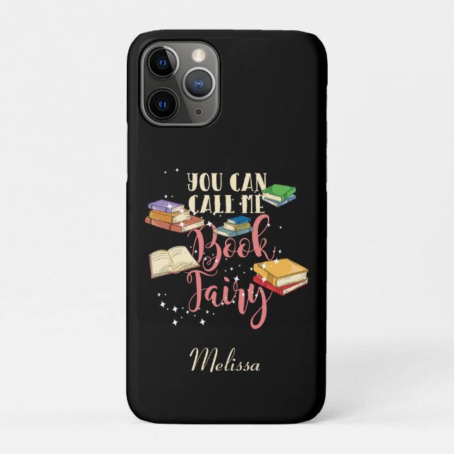 Avid Reader You Can Call Me Book Fairy Nerd Case-Mate iPhone Case (Back)