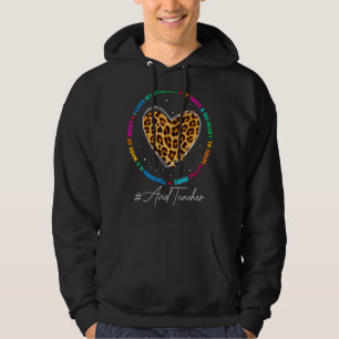Avid Teacher School Admin Appreciation Week Back T Hoodie