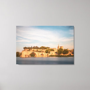 Avignon Bridge France Canvas Print