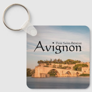 Avignon Bridge France Keychain