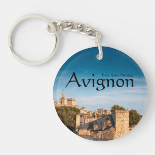 Avignon Bridge France Keychain