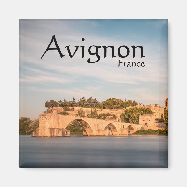 Avignon Bridge France Magnet (Front)