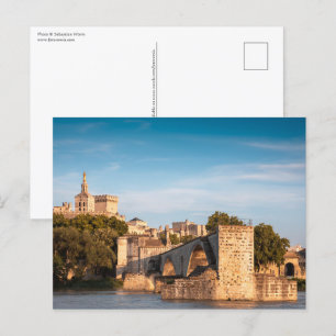 Avignon Bridge France Postcard