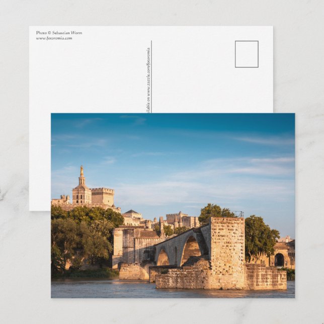 Avignon Bridge France Postcard (Front/Back)