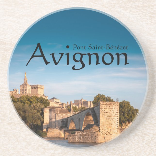 Avignon Bridge Souvenir  Coaster (Front)