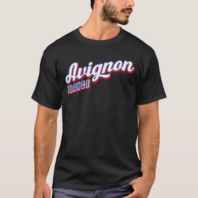 Avignon France T-Shirt (Front)