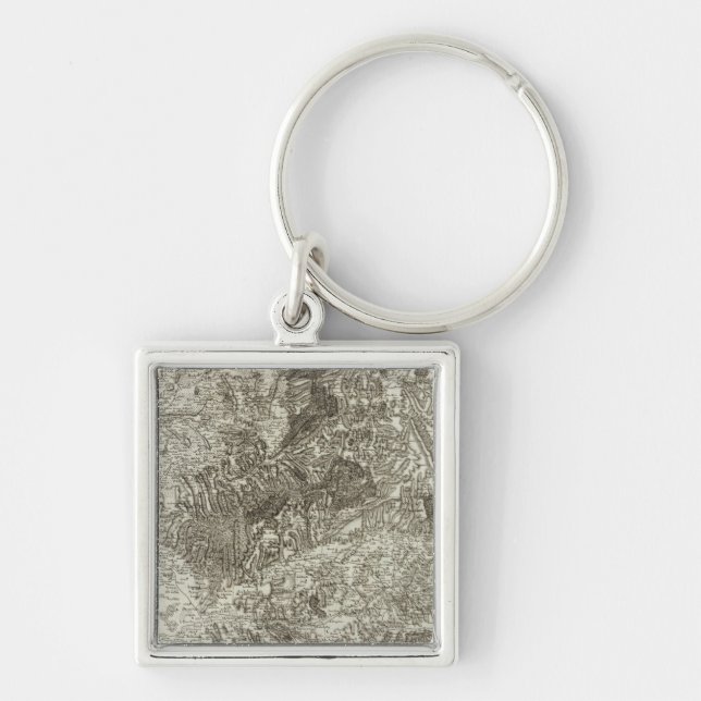 Avignon, Orange Keychain (Front)
