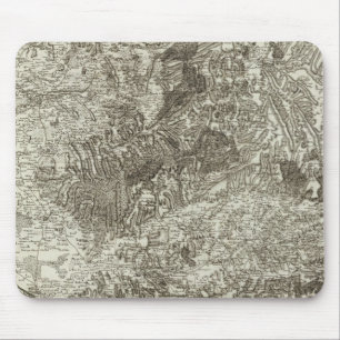 Avignon, Orange Mouse Pad