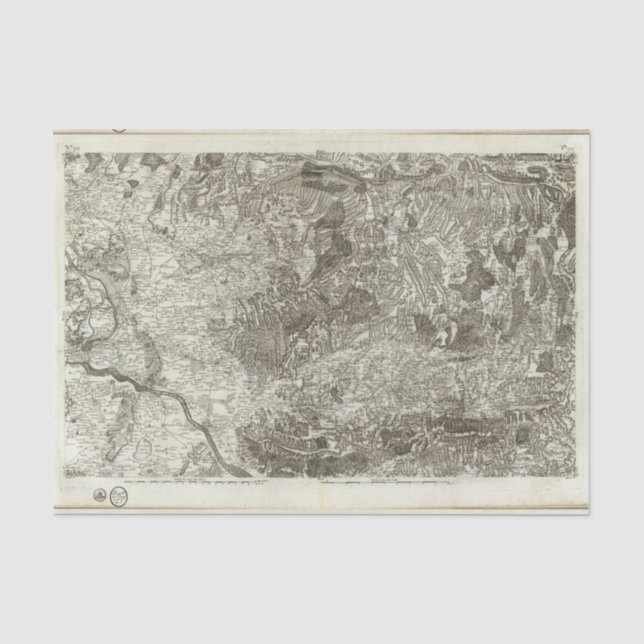 Avignon, Orange Tissue Paper (Front)