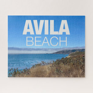 Avila Beach California Overlook Photography Jigsaw Puzzle