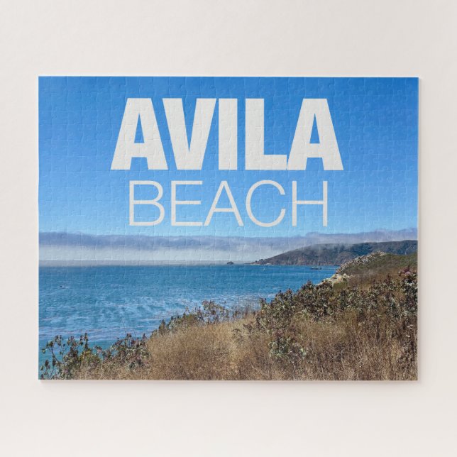 Avila Beach California Overlook Photography Jigsaw Puzzle (Horizontal)