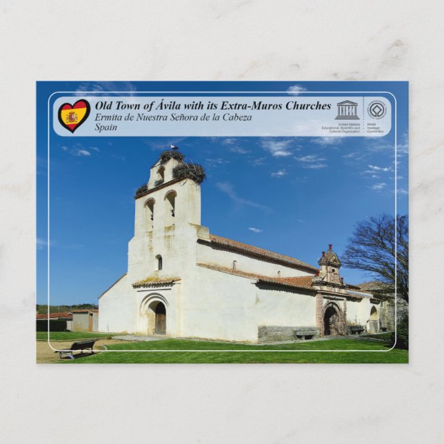 Ávila - Ermita de Nuestra Señora de la Cabeza Postcard (Front)