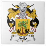 Avila Family Crest Tile<br><div class="desc">Avila Coat of Arms</div>